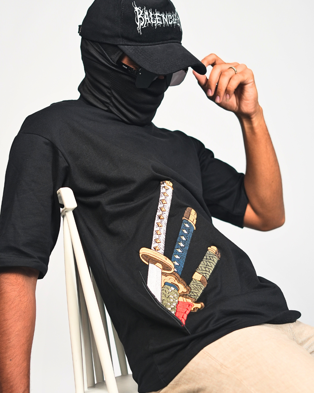 Zoro Oversized (Embroidery) T-shirt | Premium Anime Streetwear